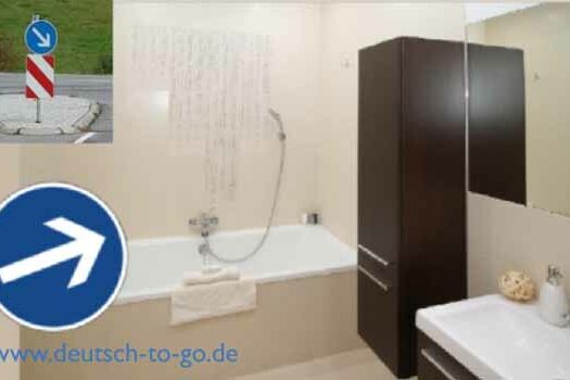 HV_Bild_Im_Badezimmer_rechts_abbiegen_Deutsch_to_go_IP_IPTC_WZ